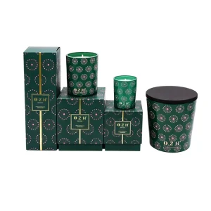 Coconut & Soy Wax Handmade Velas Aromaticas Aromatherapy Scented Candles Glass Jars in Gift Box