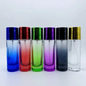 Colorful Glass Perfume Bottle Empty Glass Spray Bottle
