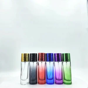 Colorful Glass Perfume Bottles with Screen Printing Empty Spray Bottles for Personalization