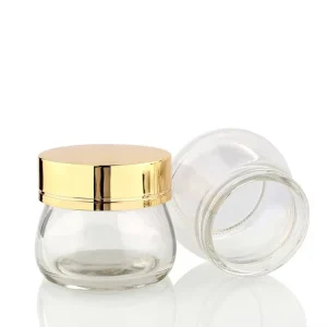 Cosmetic Package Jar 120 ml clear Cosmetics Glass