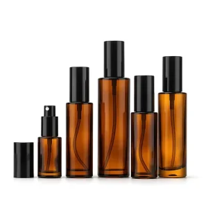 Cosmetic Packaging Set Glass Bottles 100ml for Lotion Cream for Essence Skin Care Products Ready Stock