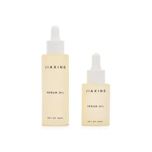 Cosmetic Serum Lotion Container 30ml 60ml Plastic Dropper Bottle Essential Oil Plastic Bottle With Dropper