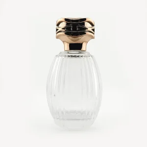 Court Style Crystal Glass Perfume Bottle With Pump Sprayer, 100ml