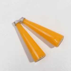 Creative 500ml 330ml Glass Bottles for Drinking Water Glass Bottle Empty Taper Container Water Glass Soda Slim Bottles