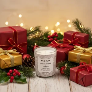Creative Crystal Colorful Glass Jar 100% Soy Wax Scented Candle for Father’s Day Thanksgiving Environment Friendly Long lasting