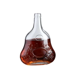 Creative Wine Liquor Whiskey XO Empty Glass Bottle for Beverages Soda Milk Tea D752 Shandong Origin