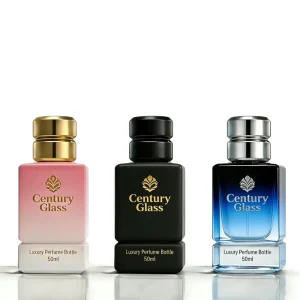 Crimp Perfume Bottle 30ml 50ml 100ml Custom Empty Perfume Glass Bottle