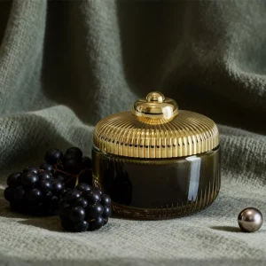 Crystal Glass Skin Care Cream Jars with Pump Sprayer