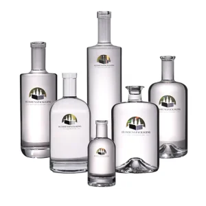 Crystal Glass Spirit and Liquor Bottles for Water, Vodka and Juice