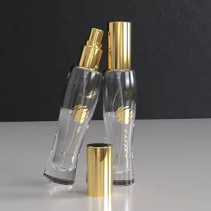 Custom 10ml Unique Shape Glass Mist Spray Bottle for Car Fragrance Perfume Oil and Hair Oil Packaging