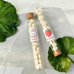 Custom 116Mm 125Mm King Size Pre Packaging Rolled Tube With Logo Glass Tube Child Proof Glass Vials With Cr Lids
