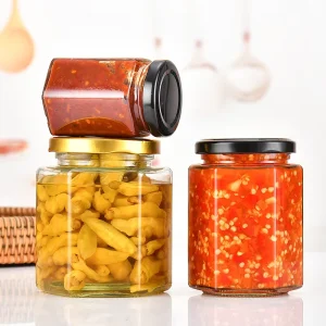 Custom 180ml 280ml 380ml 500ml 730ml Small Airtight Empty Glass Jars with Lid for Food