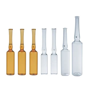 Custom 1ml 3ml Clear Pharmaceutical Glass Ampoules for Pharmaceutical Packaging