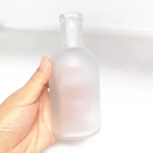 Custom 200ml Glass Bottles with Cork for Cold Brew Juice and Liquor