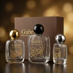 Custom Amber Glass Perfume Bottle with Box 30ml 50ml 100ml