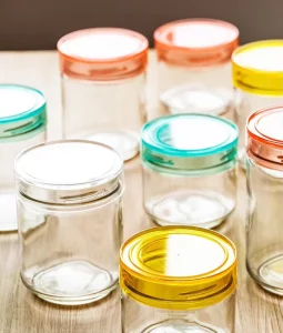 Custom Borosilicate Glass Jar Containers with Lid