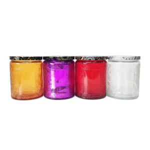 Custom Candle Holder High Quality Small Glass Jars Candle Container
