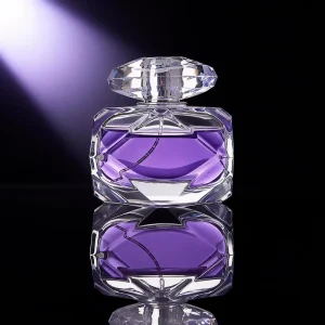Custom Clear Glass Perfume Bottle for Cosmetics, 30ml 50ml 100ml