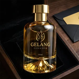 Custom Clear Round Glass Perfume Bottle 30ml 50ml 100ml with Box