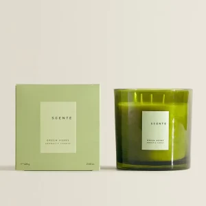 Custom Color Clear Luxury Empty Glass Candle Jars with Lid and Packaging