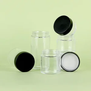 Custom Color Food-Grade Glass Jar 4oz 5oz with PP Screw Lid for Ginger Pills