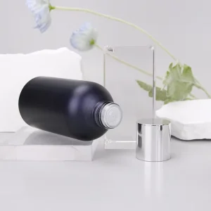 Custom Color and Logo 50g 110ml 120ml Glass Cosmetic Bottle Sets for Face Cream and Serum
