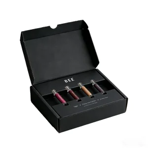 Custom Corrugated Perfume Tester Gift Box for 3ml 5ml 10ml Glass Bottles, Recycled Rigid Mailer Box with UV Coating