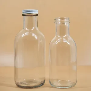 Custom Design Glass Juice and Wine Bottle