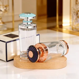 Custom Empty Clear Glass Perfume Spray Bottles 30ml 50ml 100ml for Cosmetic Packaging