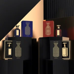 Custom Empty Glass Perfume Bottle With Box Packaging