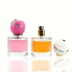 Custom Factory Square Glass Perfume Bottles with Pump Sprayer