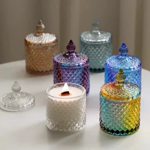 Custom Glass Candle Jars