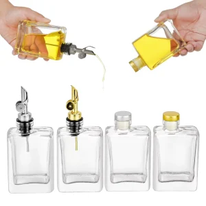 Custom Glass Olive Oil Dispenser Bottle 280ml