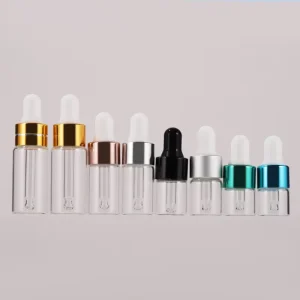 Custom Label Essential Oil Refill Bottle 1ml 2ml 3ml 4ml 5ml Essential Oil Perfume Bottle in Stock Bottle for Essential Oil
