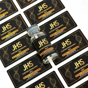 Custom Logo 2ml 3ml 5ml 10ml Vial Labels Peptide Stickers Waterproof Adhesive Bottle Peptide Label Stickers