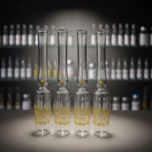Custom Logo 3ml Neutral Borosilicate Glass Vial with Silk Screen Printing