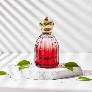 Custom Logo 50ml Glass Perfume Bottle with Spray Cap
