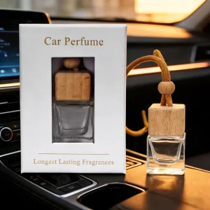 Custom Logo 8ml 10ml Hanging Car Diffuser Empty Glass Perfume Bottle