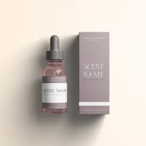 Custom Logo Brand Essential Oil Packaging Box Cosmetic Paper Box Glass Dropper Bottle With Packaging Box
