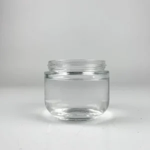 Custom Logo Clear Glass Jar, 275ml, for Food Packaging