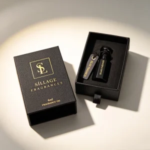 Custom Logo Drawer Paper Box for Fragrance Oil Attar Perfume Oil and Arabian Oud Oil Bottles