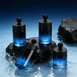 Custom Logo Glass Dropper Bottle for Serum and Oil, 30ml 40ml 50ml 60ml