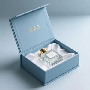 Custom Logo Luxury Perfume Packaging Box Premium Magnetic Rigid Gift Case with Sponge Insert for Cosmetics and Fragrance