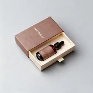 Custom Logo Perfume Drawer Box for 30ml Essential Oil Dropper Bottle with Insert