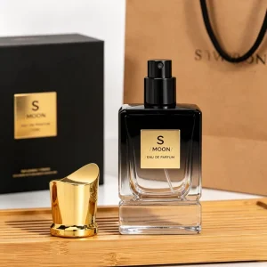 Custom Logo Refillable Black Glass Perfume Spray Bottle 30ml 50ml 100ml Square Fine Mist