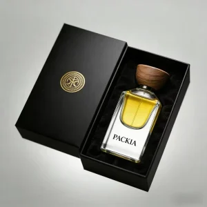Custom Luxury Perfume Bottle with Box Packaging 50ml Empty Glass Perfume Bottle for Private Label & OEM ODM