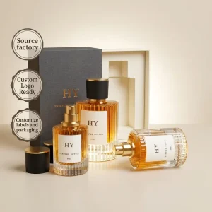 Custom Paper Box Empty Perfume Bottle with Magnetic Cap 30ml 50ml 100ml Factory Manufacturer
