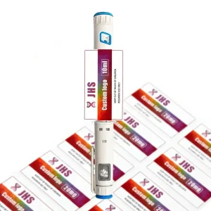 Custom Peptide Injection Pen Label Stickers 3ml Peptide Label Stickers Packaging Labels Injection Pen Label