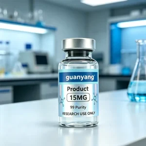 Custom Peptide Vial Labels with Strong Adhesive UV Printed Waterproof Stickers for 3ml 5ml 10ml Serum and Medicine Bottles