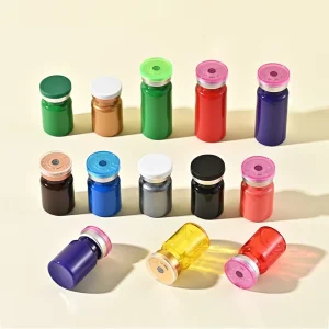 Custom Printed Frosted Clear Vaccine Glass Vials 2ml 3ml 5ml 10ml 20ml with Lids